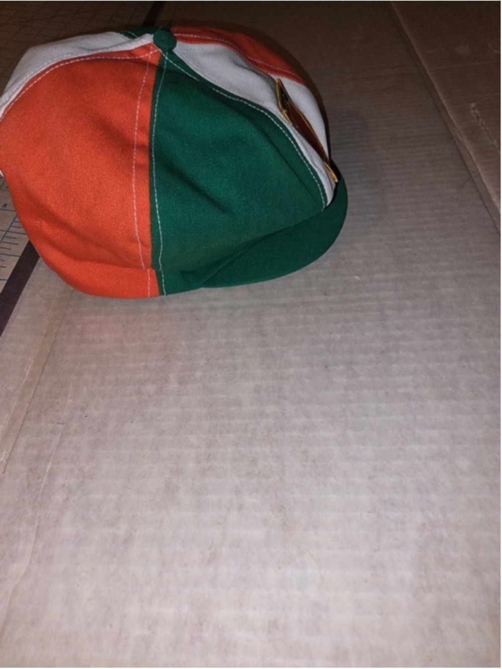 Ireland Patch & Colors Newsboy Snapback Vintage Made In USA w/union label!! EUC - Picture 4 of 10